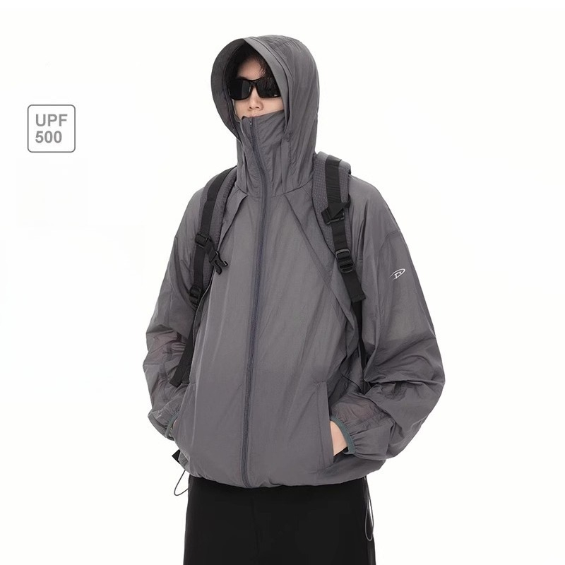 Outdoor Adventure Windbreaker - แจ็คเก็ตเดินป่าผู้ชายรุ่นฮิตปี 2026 กันน้ำ กันลม คุณภาพสูง ระบายอากาศได้ดี