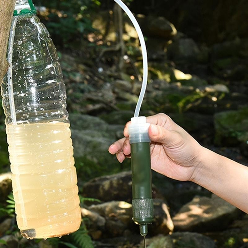 เครื่องกรองน้ำสำหรับตั้งแคมป์เ - Water Filter Straw บทวิจารณ์และราคา