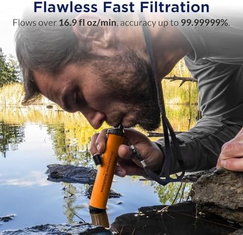เครื่องกรองน้ำ Pro 6L Camo Gra - Water Filter Straw บทวิจารณ์และราคา