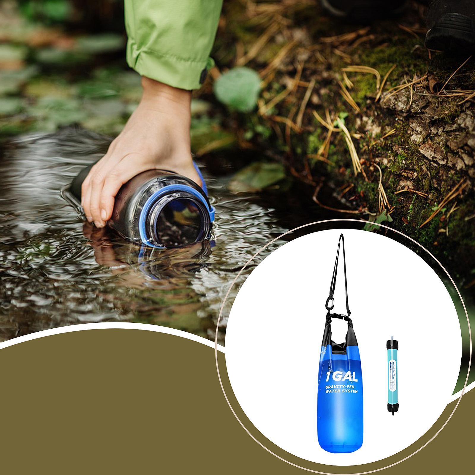 ระบบกรองน้ำหลายชั้น ถุงบีบ TPU - Water Filter Straw บทวิจารณ์และราคา