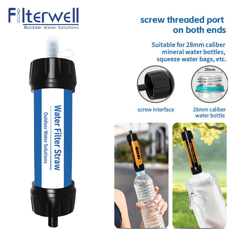 ที่กรองน้ำสำหรับการตั้งแคมป์กร - Water Filter Straw บทวิจารณ์และราคา