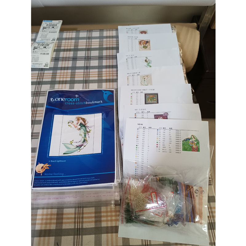 ชุดงานปักครอสติช DIY แบบนิตยสา - Outdoor Adventure Magazines บทวิจารณ์และราคา