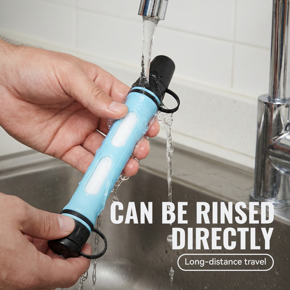 หลอดกรองน้ำพกพา WRELS พร้อมไส้ - Water Filter Straw บทวิจารณ์และราคา