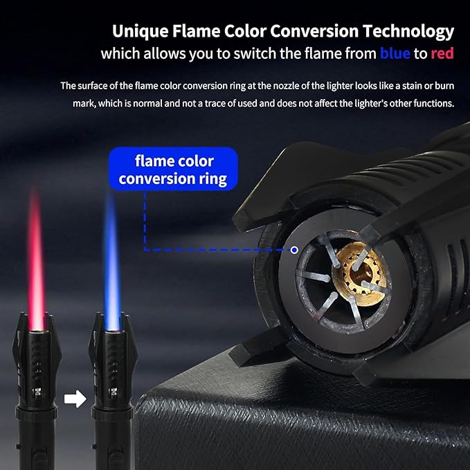 Blowtorch Windproof Turbo ไฟฉา - Fire Piston Starter บทวิจารณ์และราคา