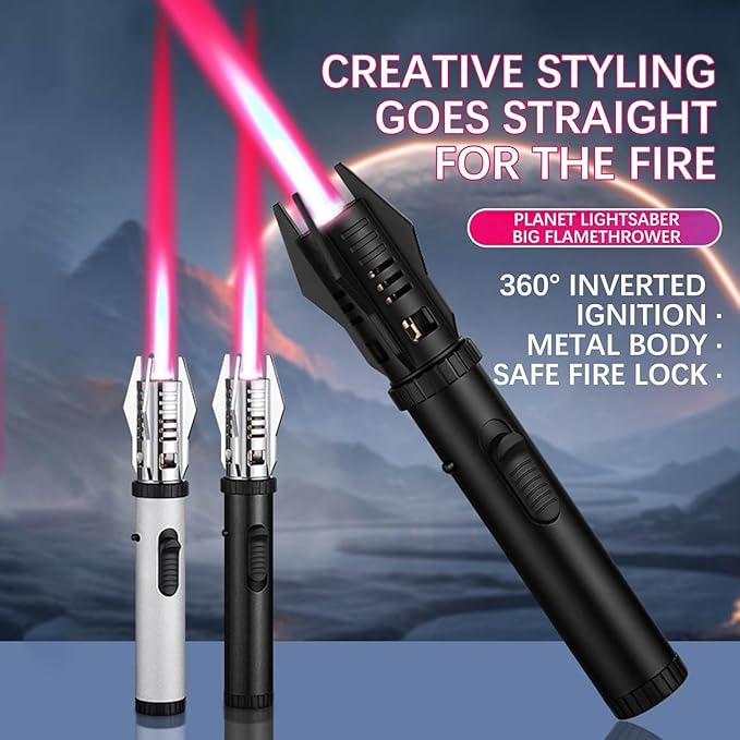 Blowtorch Windproof Turbo ไฟฉา - Fire Piston Starter บทวิจารณ์และราคา