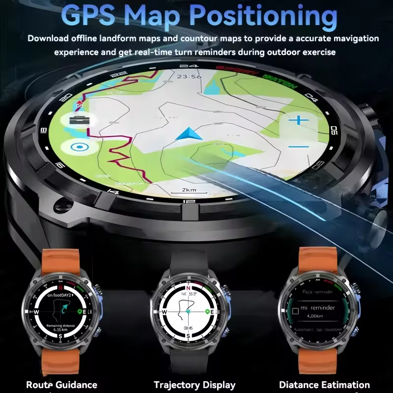 นาฬิกาสมาร์ทวอทช์ผู้ชายรุ่นใหม - Outdoor Adventure Reservations บทวิจารณ์และราคา