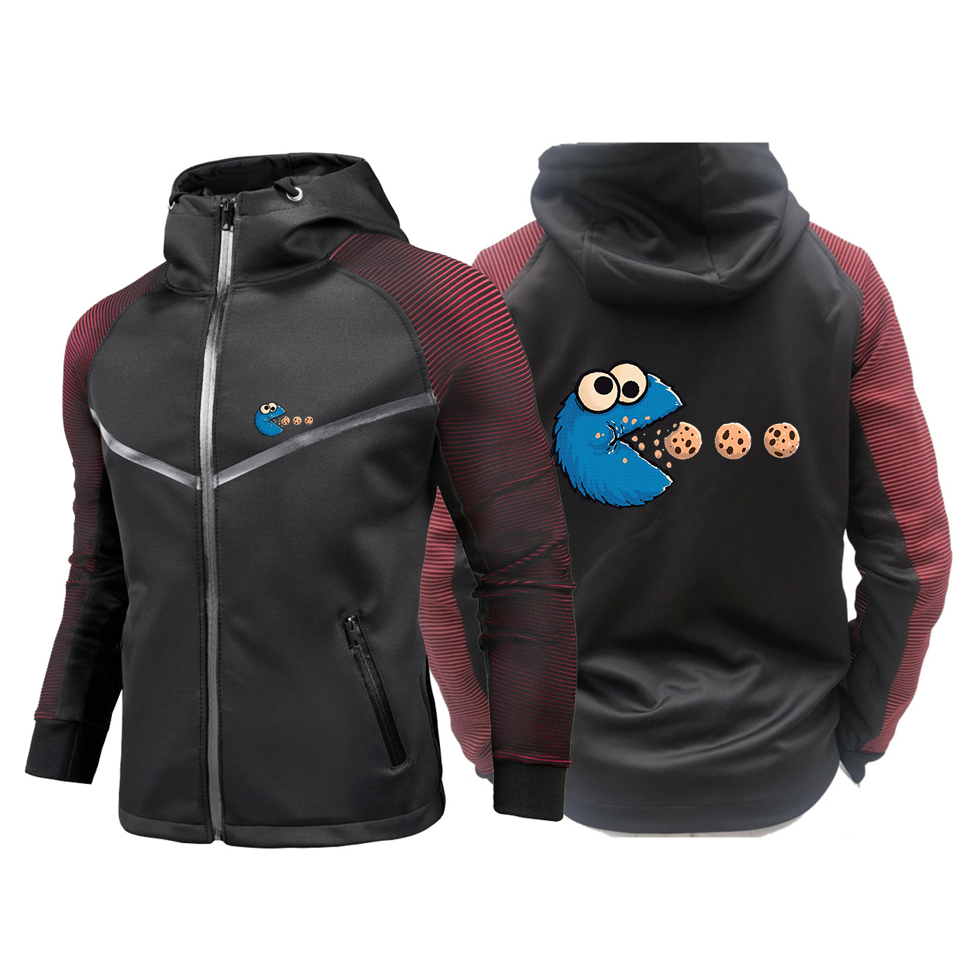 NomNom-Cookie Adventure Graphi - Outdoor Adventure Windbreaker บทวิจารณ์และราคา