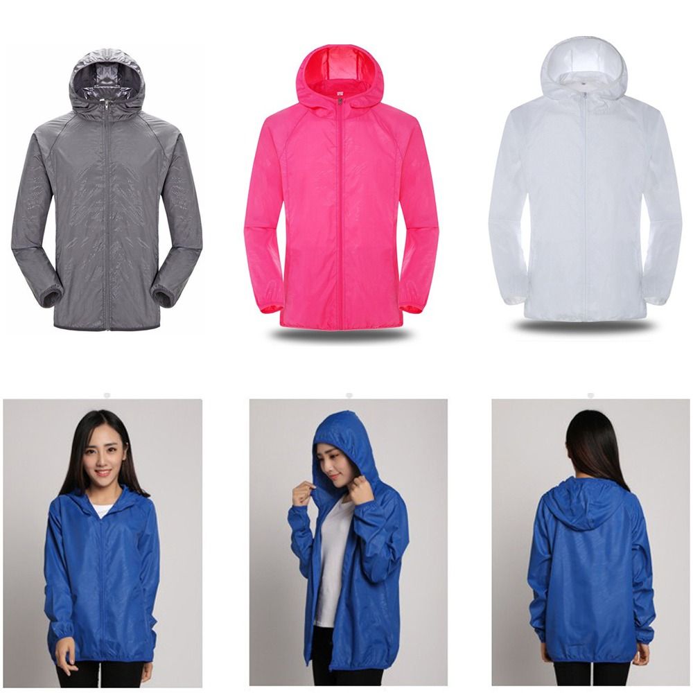 เสื้อแจ็คเก็ตกันแดดแบบเบาสบายพ - Outdoor Adventure Windbreaker บทวิจารณ์และราคา