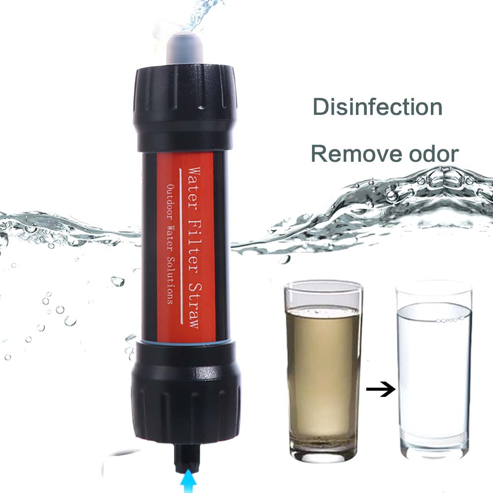 หลอดกรองน้ำขนาดเล็ก หลอดกรองน้ - Water Filter Straw บทวิจารณ์และราคา