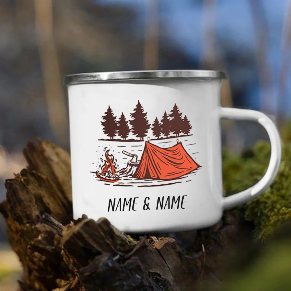 แก้วเคลือบพร้อมชื่อส่วนตัวสำหร - Outdoor Adventure Names บทวิจารณ์และราคา