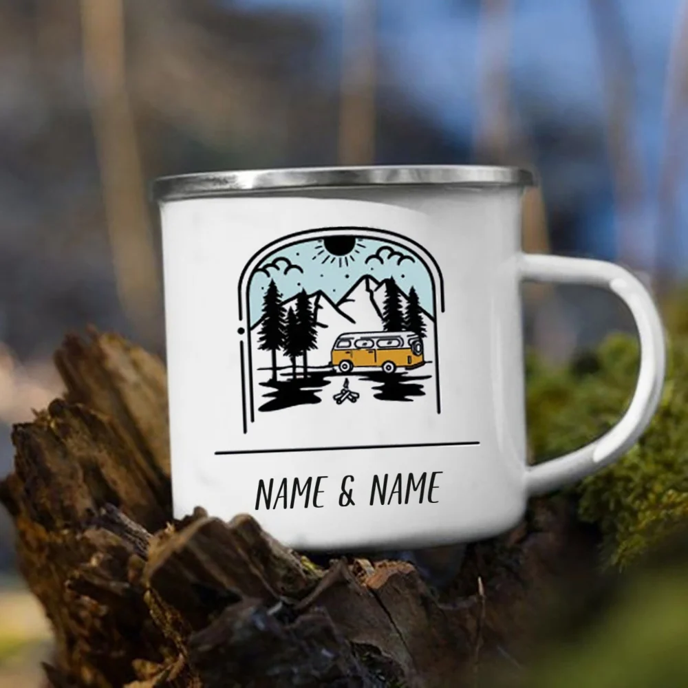 แก้วเคลือบพร้อมชื่อส่วนตัวสำหร - Outdoor Adventure Names บทวิจารณ์และราคา