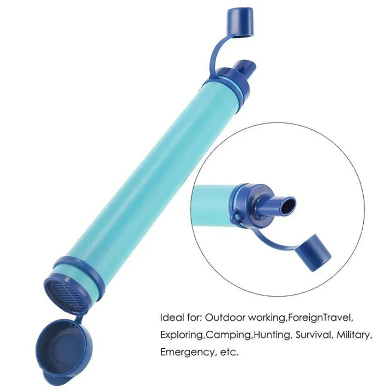 หลอดกรองน้ำขนาดเล็กพกพาสำหรับก - Water Filter Straw บทวิจารณ์และราคา