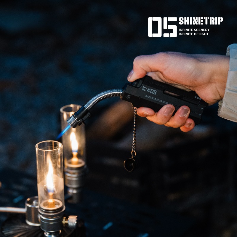 ไฟแช็คแก๊สบิวเทนแบบพ่นไฟสีฟ้า  - Fire Piston Starter บทวิจารณ์และราคา