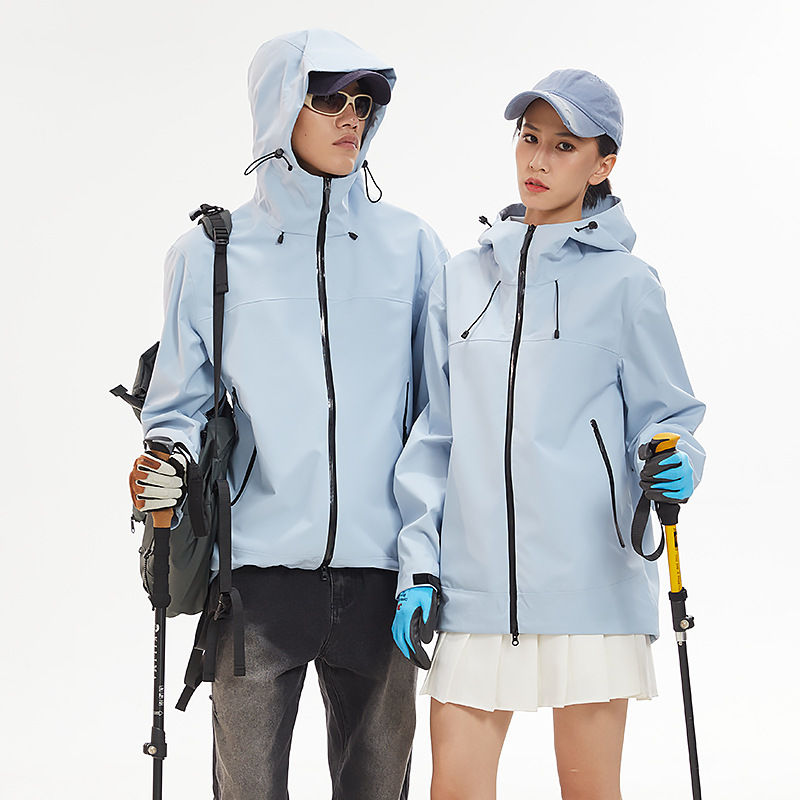 เสื้อกันฝนผู้ชาย เสื้อแจ็คเก็ต - Outdoor Adventure Windbreaker บทวิจารณ์และราคา