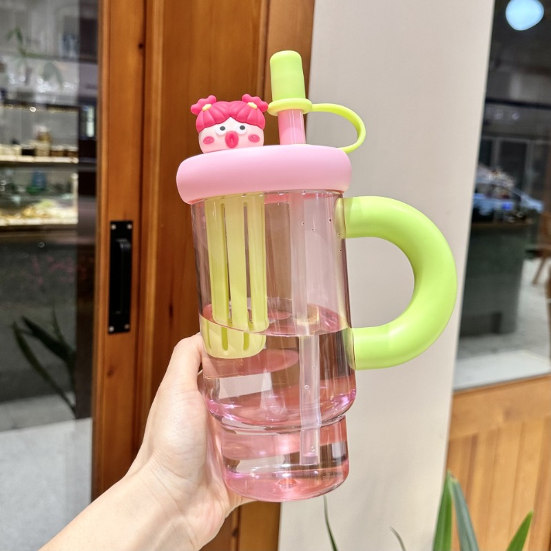 แบบพกพาขวดน้ําฟางน่ารักถ้วยฟาง - Water Filter Straw บทวิจารณ์และราคา