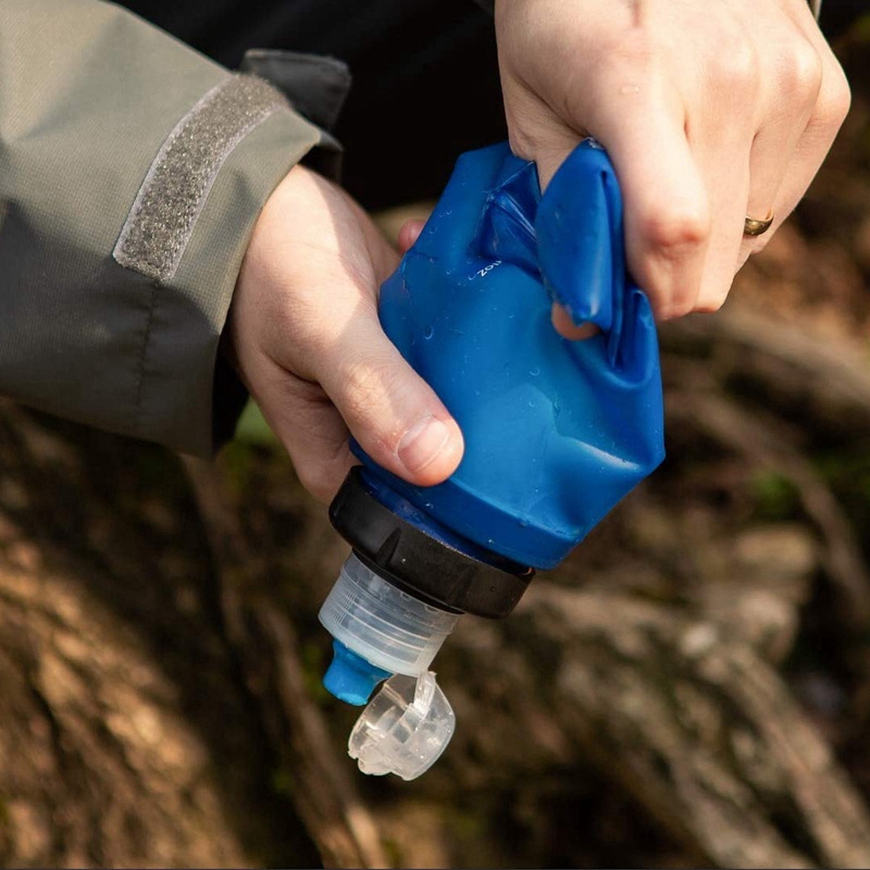 ขวดกรองน้ำ500มล. ถุงกรองน้ำอ่อ - Water Filter Straw บทวิจารณ์และราคา