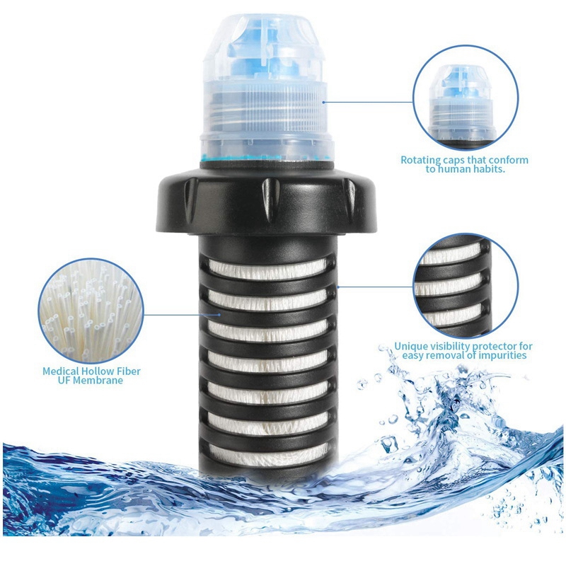 ขวดกรองน้ำ500มล. ถุงกรองน้ำอ่อ - Water Filter Straw บทวิจารณ์และราคา